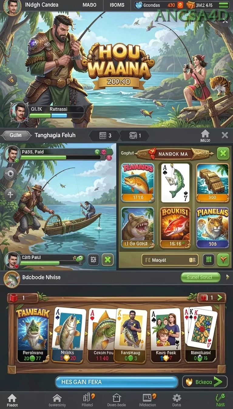 Cuplikan layar HALOBET — menu navigasi